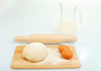 Different products to make bread