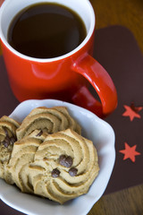 coffee and cookies