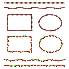 飾り枠・チョコレート