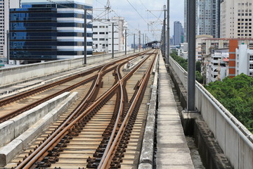 Naklejka premium Skytrain