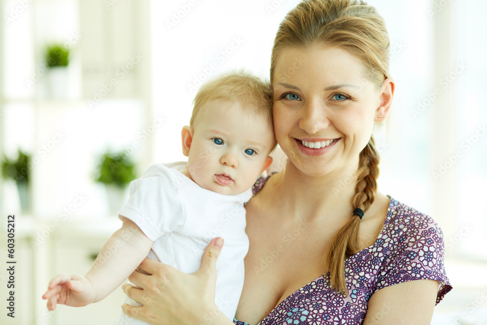 Poster Mother with child