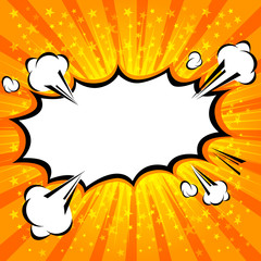 Comic Speech Bubble, Cartoon