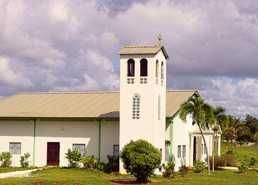 Countryside Church in Punta Cana Dominican Republic