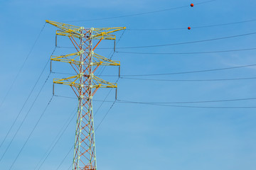 Power distribution tower
