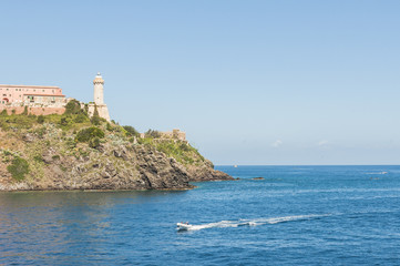 Portoferraio, Altstadt, Festung Stella, Insel Elba, Italien