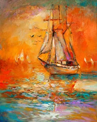Schiff im Ozean © Boyan Dimitrov