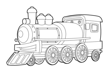 Coloring page - vehicle - illustration for the children