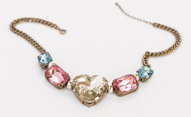 heart-shaped necklace