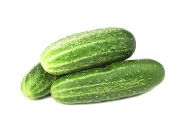 Fresh cucumbers.