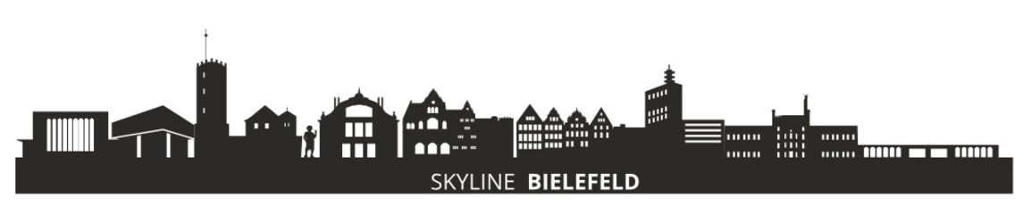 Obraz premium Skyline Bielefeld