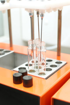 Picture of equipment in a lab