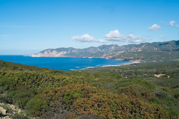 Fototapeta na wymiar Sardinia west coast