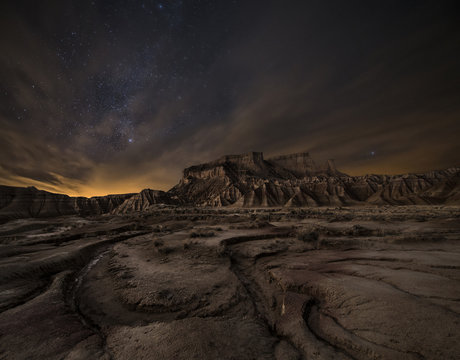 Night Over The Desert