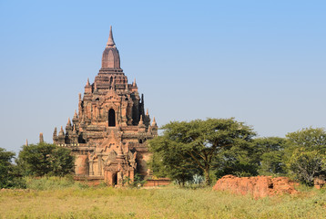 Ancient temples in Bagan, Myanmar