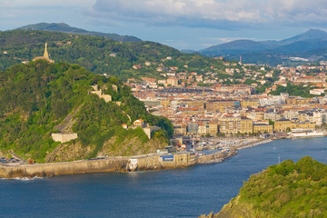 Fototapeta na wymiar Sebastian, Basque country, Spaine