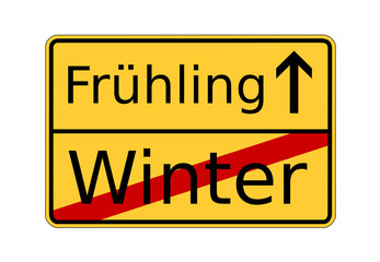 Winter zu Frühling