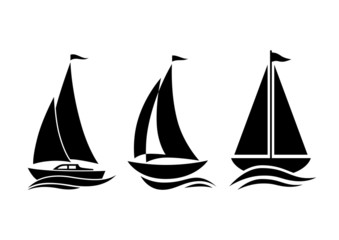 Sailboat icons