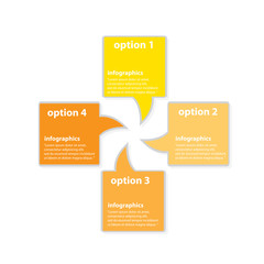 Modern flat  infographics or numbered banners