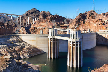 Hoover Dam and bridge bypass