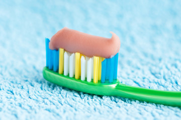 Toothbrush closeup