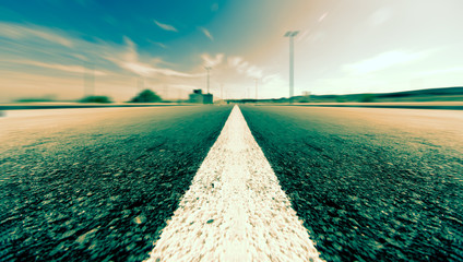 Fondo de carretera
