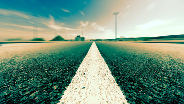Fondo de carretera