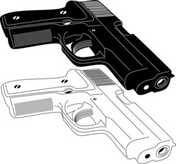 Illustration of Guns and wepons