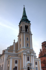 Fototapeta na wymiar Kościół Ducha Świętego. Toruń, Polska