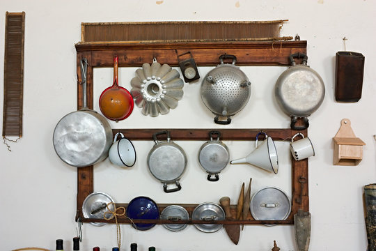 old kitchen equipment