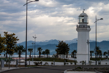 Lighthouse in Batumi, Georgia