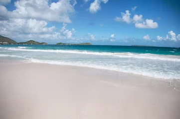 Fototapeten Orient Beach on St. Maarten Carribean Island © XtravaganT