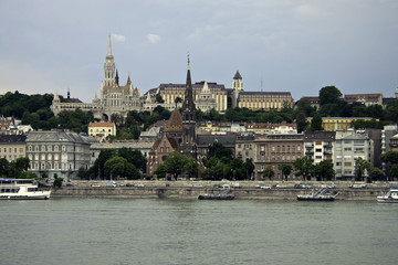 Obraz premium Buda castle, Budapest, Hungary
