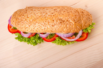 Vegan sandwich