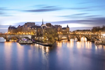 Selbstklebende Fototapeten ïle saint-louis Paris Seine © PUNTOSTUDIOFOTO Lda