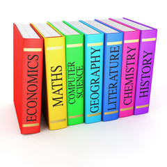 School books - Textbooks isolated © Dreaming Andy