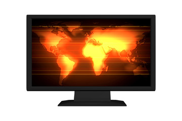 Lcd with atlas and global warming