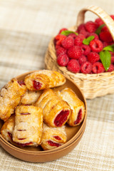 Raspberry Strudel Bites