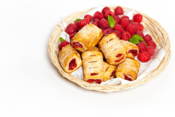 Raspberry Strudel Bites