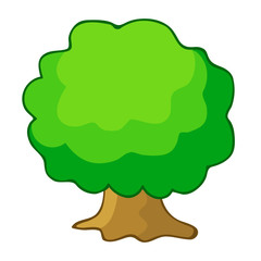 tree isolated illustratio