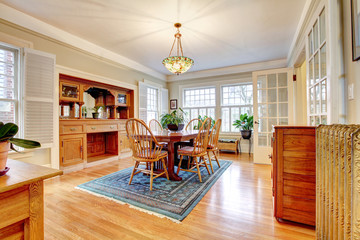 classic style big living room