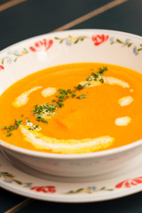 pumpkin cream soup