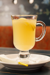 ginger and lemon tea
