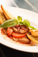 pork with vegetables