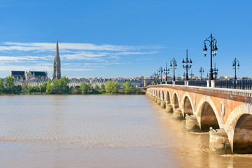 Bordeaux at a sunny day