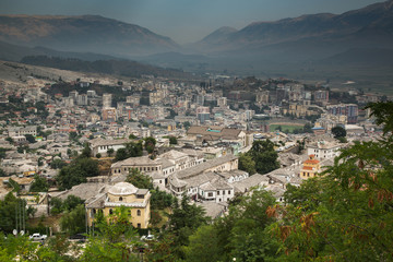 Gjirokastra, Albania old city