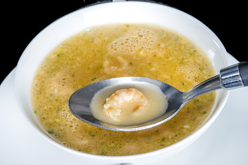 Norwegische Krabbensuppe