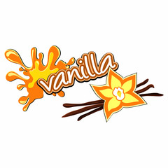 Vanilla label.