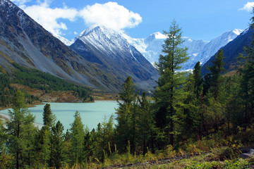 Altai. Lake Akkemskoe.