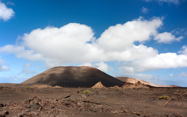 Volcanic desert of Lanzarote