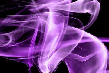 Purple smoke